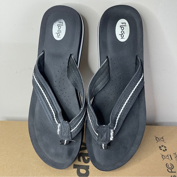 FLOOPI Set of 3 Women’s Size 10 Flip Flops - Picture 2 of 5